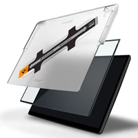 Spigen Glas.tR EZ Fit aizsargstikls Tesla Model X 2022 / Model S 2021 - melns