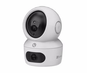 EZVIZ H7c Dual – iekštelpu grozāma Wi-Fi kamera ar diviem 4 MP objektīviem, balta (CS-H7c)