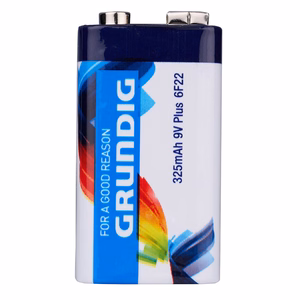 Grundig 6F22 9 V cinka baterija, 325 mAh