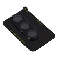 5D pilnas līmes kameras rūdītais stikls – Samsung Galaxy S25 melns