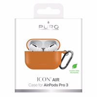 Puro Icon AirPods Pro 3 korpuss - oranžs