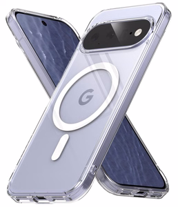 Ringke Fusion Magnetic MagSafe maciņš, paredzēts Google Pixel 11, caurspīdīgs
