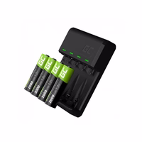 lādētājs zaļš Cell GC VitalCharger + 4x Batteries AA 2000mAh Ni-MH