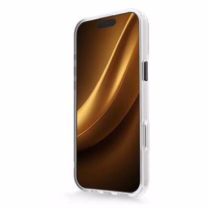 Clear Thin Mag maciņš for iPhone 16 Pro 6,3" melns
