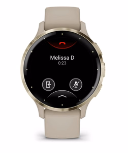 Garmin viedpulkstenis Venu 3S (010-02785-02) – pelēks / zelta krāsā