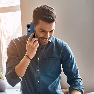 Dux Ducis Fino чехол из нейлонового материала Huawei P50 Pocket чёрный