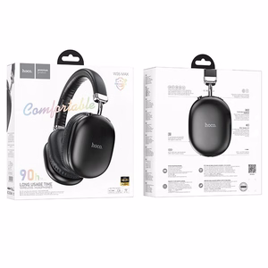 HOCO bezvadu austiņas Bluetooth W35 Max melnas