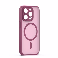 Mag Matt maciņš iPhone 15 Pro 6,1" bordo