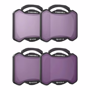 4 filtru komplekts ND8,16,32,64 Freewell DJI Avata 2 filtriem