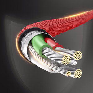 Ugreen US294 USB-C - USB-C 3A 480Mb/s kabelis 1m sarkans