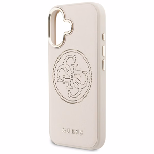 Guess Perforated 4G MagSafe Maciņš for iPhone 17 - rozā