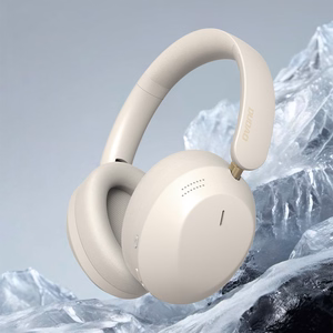 Беспроводные наушники Dudao X22 Max Bluetooth ANC накладные - бежевые