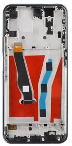 LCD screen Huawei P Smart Z/Honor 9X ar touch screen ar frame Melns ORG