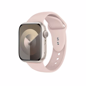 Crong Liquid siksniņa Apple Watch 38 / 40 / 41 / 42 mm, smilšu rozā