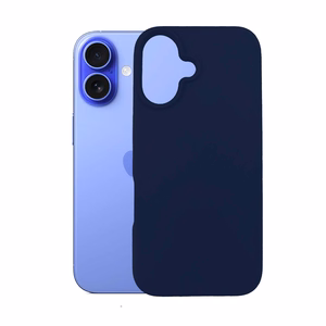3mk Silicone viedtālruņa apvalks iPhone 16 Plus - tumši zils