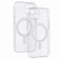 TEL PROTECT MagSilicone Viedtālruņa apvalks Iphone 14 skaidrs