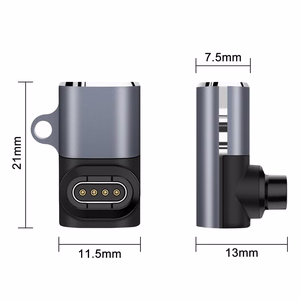 Wozinsky WAYGS1 USB-C adapteris Garmin viedpulkstenim - pelēks