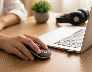 Esperanza EM127 Mouse RF Wireless Optical 1600 DPI melns