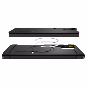 Spigen Tough Armor Magnētiskais viedtālruņa apvalks Samsung Galaxy S25 Ultra - melns