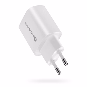 lādētājs 1x USB Quick Charge 3.0 18W balts