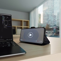 Puro atverams viedtālruņa apvalks ar maku Samsung Galaxy S25+ - melns
