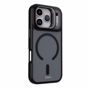 Чехол Etteri Morning Fog для iPhone 17 Pro Max 6.9" чёрный