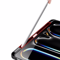 DUX DUCIS planšetdatora apvalks MAGI (m) ar zīmuli uzglabāšanas vietu iPad Pro 11 (2024) - melns (m)