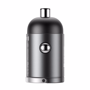 Baseus Tiny Star mini gudrais USB automašīnas lādētājs 30W Quick Charge 3.0 pelēks (VCHX-A0G)