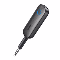 Ugreen Bluetooth receiver transmitter mini jack 3.5 mm melns (CM403)