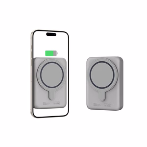 Внешний аккумулятор Tech-Protect PB11 LifeMag MagSafe 10000 mAh - титановый