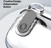 Futrālis Dux Ducis PECL Apple AirPods 4 pelēks