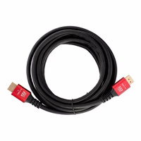 Kabelis HDMI 2.1 8K 60 Hz / 4K 120 Hz – ar ļoti augstu ātrumu, HDR, eARC, VRR, 48Gbps, 3 m, melns