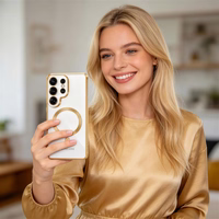 Tech-Protect MagFlex Maciņš for Samsung Galaxy S26 Ultra - caurspīdīgs zelta