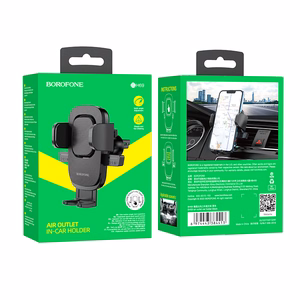 Borofone Auto turētājs BH69 ventilācijas stiprinājums melns