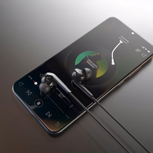 Dudao X3+ вставные наушники проводные 3,5 мм миниджек чёрные