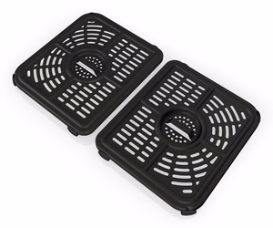 Ninja Foodi FlexDrawer AF500EU – divu zonu karstā gaisa friteris, 2470 W, 10.4 l, melns