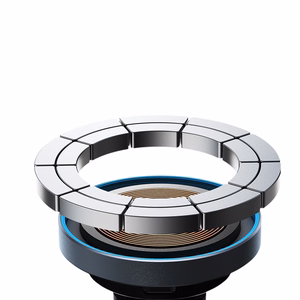 Joyroom magnētiskais automašīnas turētājs 15W bezvadu lādētājs gaisa ventilācijai - melns (JR-ZS240 Pro)