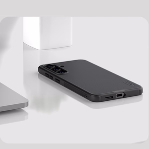 Nillkin Super Frosted Shield Pro Magnētiskais viedtālruņa apvalks ar MagSafe Samsung S25 - Melns