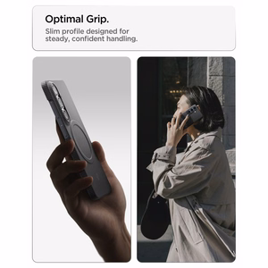 Spigen AirSkin Aramid Mag MagSafe maciņš Samsung Galaxy S26 - melns