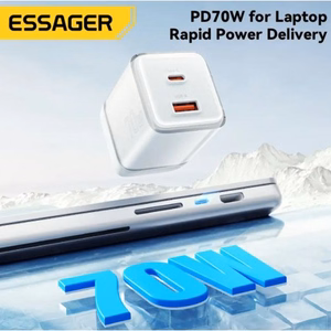Lādētājs Essager Color rozā 70W (PD / QC3.0)