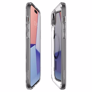 Spigen Ultra Hybrid Magnētiskais viedtālruņa apvalks ar MagSafe iPhone 15 Plus - oglekļa krāsas