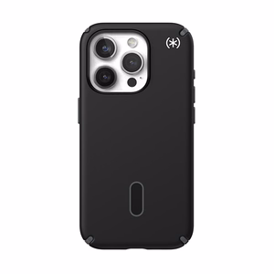 Speck Presidio2 Pro ClickLock MagSafe vāciņš ierīcei iPhone 15 Pro, melnā un slānekļpelēkā krāsā