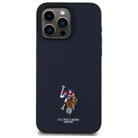 US Polo USHCP15XPEMV iPhone 15 Pro Max 6.7" tumši zilā Izšūta DH krāsa