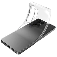 Guess Silikona viedtālruņa apvalks Puro 03 Nude Samsung Galaxy S25 Ultra - caurspīdīgs