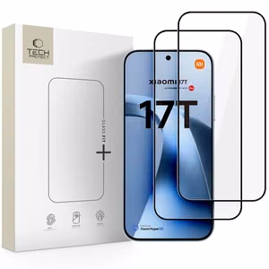 Tech-Protect Glass Fit+ 2 gab. rūdīts stikls Xiaomi 17T - melns
