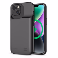 Tech-Protect PowerCase iPhone 14 / 14 Pro ar 4800mAh portatīvo lādētāju - melna