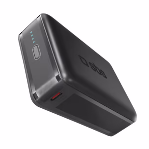 Внешний аккумулятор SBS 20000mAh 65W PD AFC USB-C USB-A для ноутбука, планшета, смартфона - чёрный