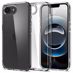 Spigen Ultra Hybrid iPhone 16e apvalks - caurspīdīgs