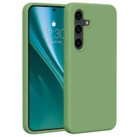 Etteri silikona viedtālruņa apvalks Samsung Galaxy S24 - gaiši zaļais