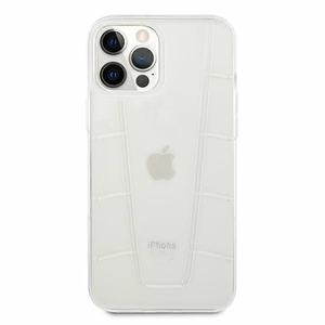 Mercedes Line viedtālruņa apvalks iPhone 12 Pro Max - Caurspīdīgs
